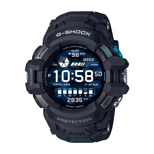 G-Squad Pro - Black & Blue Smart Watch - GSWH1000-1D