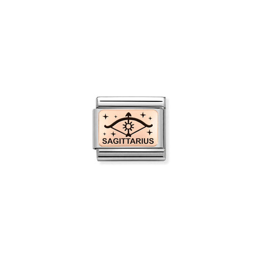 Composable Classic Link 430112/09 Sagittarius In 9k Rose Gold