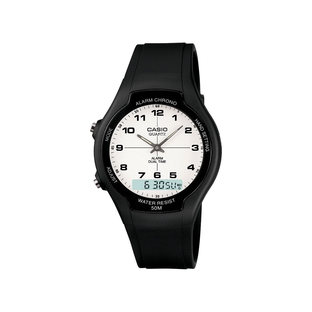 Classic Duo Black Watch - AW90H-7B