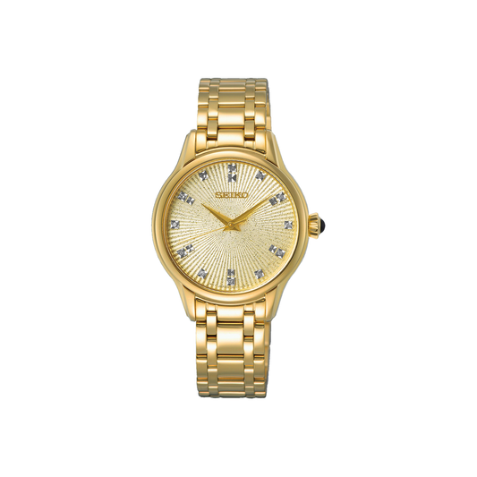 Seiko - SRZ552P Ladies Diamond Set Dress Watch