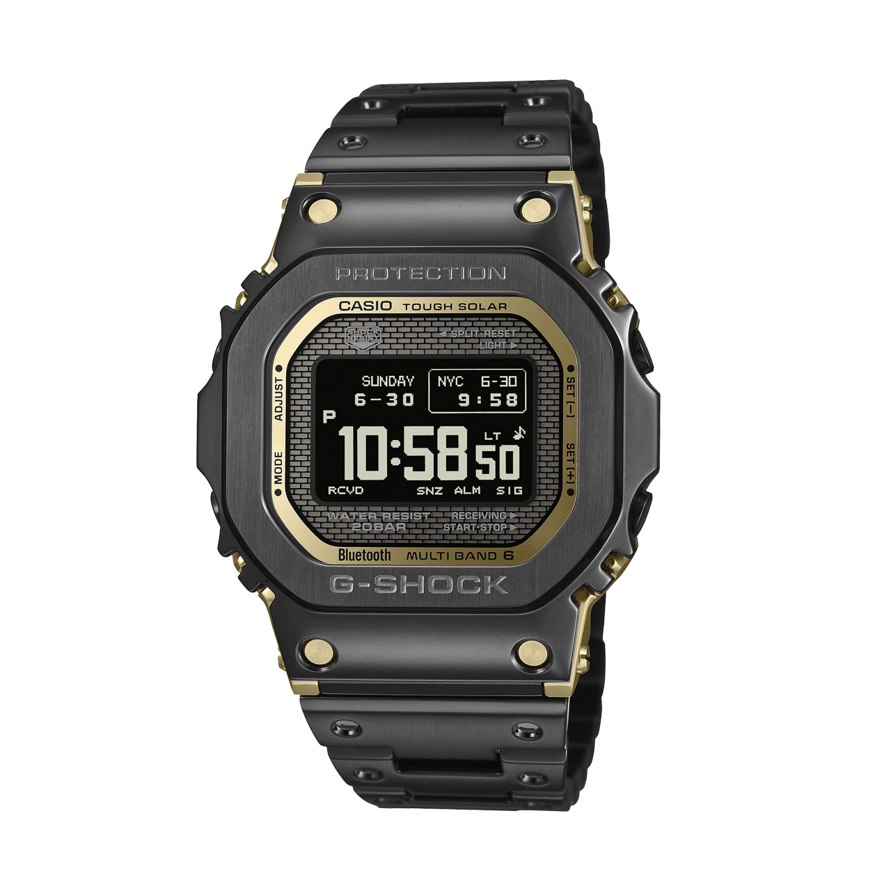 G-Shock - Full Metal Series - Black & Gold - GMWBZ5000BD-1D