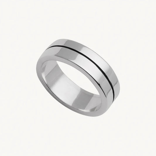 Horizon Men's Silver Ring