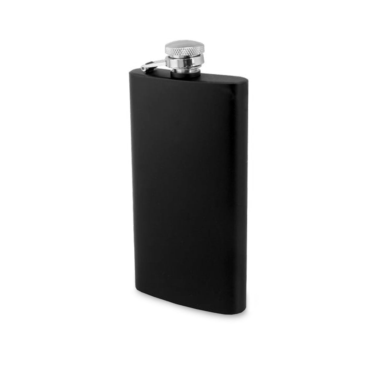 5oz Hip Flask in Matte Black Stainless Steel