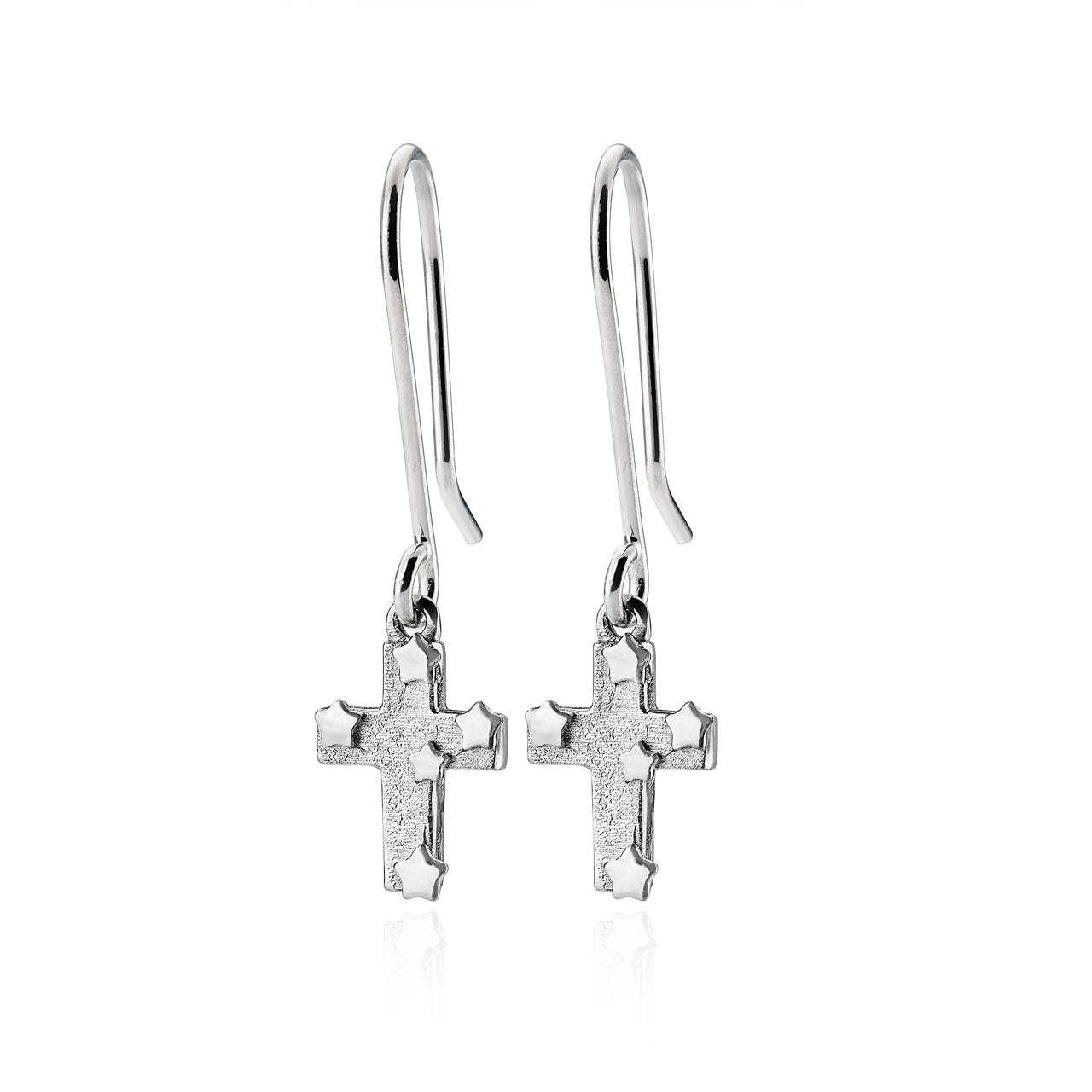 Sterling Silver Lil Southern Cross Earrings