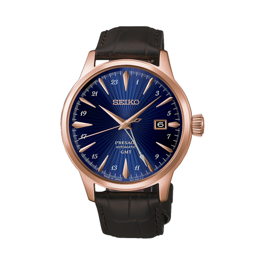 Seiko - HCB005J1 Presage Cocktail Time ‘Corcovado’ GMT Automatic Watch
