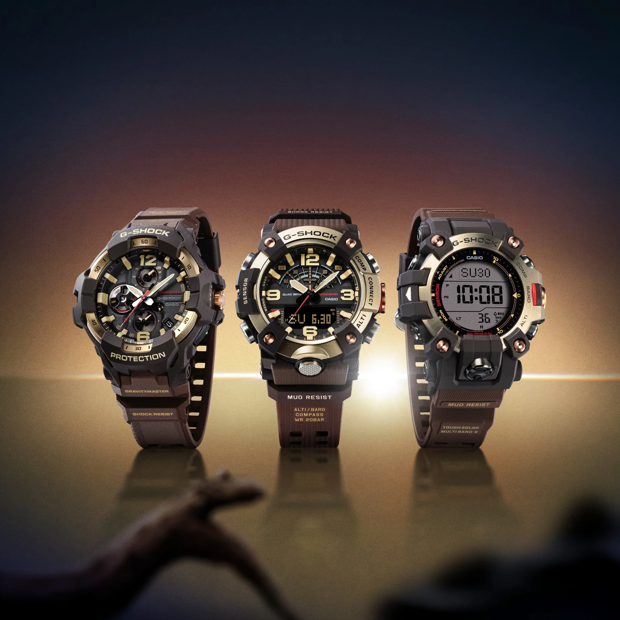 G-Shock - Master Of G Series - Mudman - Digital Horizon - GW9500MH-5D