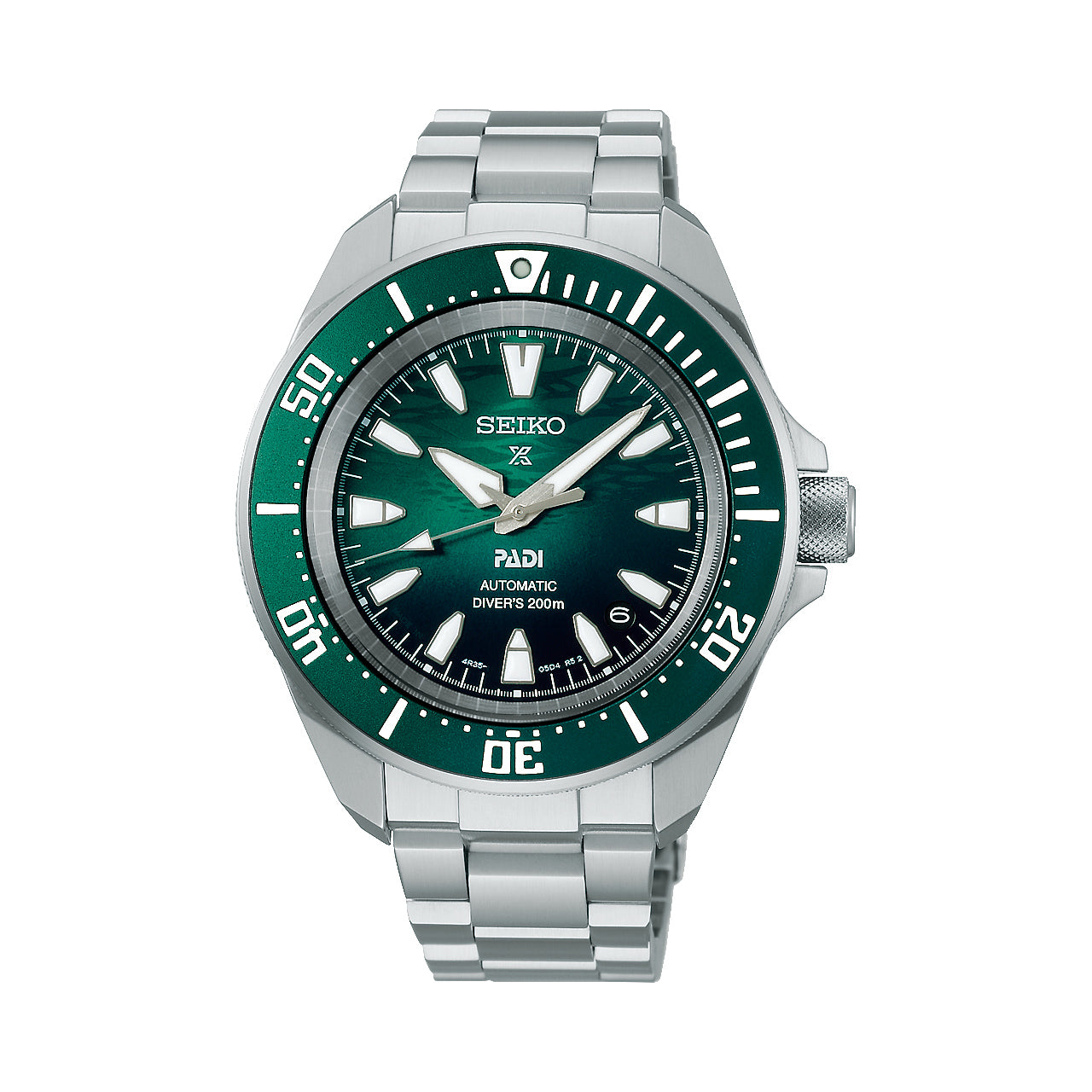 Seiko - SRPL53 Prospex PADI 60th Anniversary 'Underwater Green' Compact Mechanical Diver’s Watch