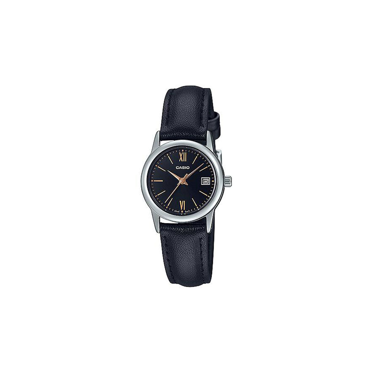 Casio Ladies Analogue Dress Watch - LTPV002L-1B3