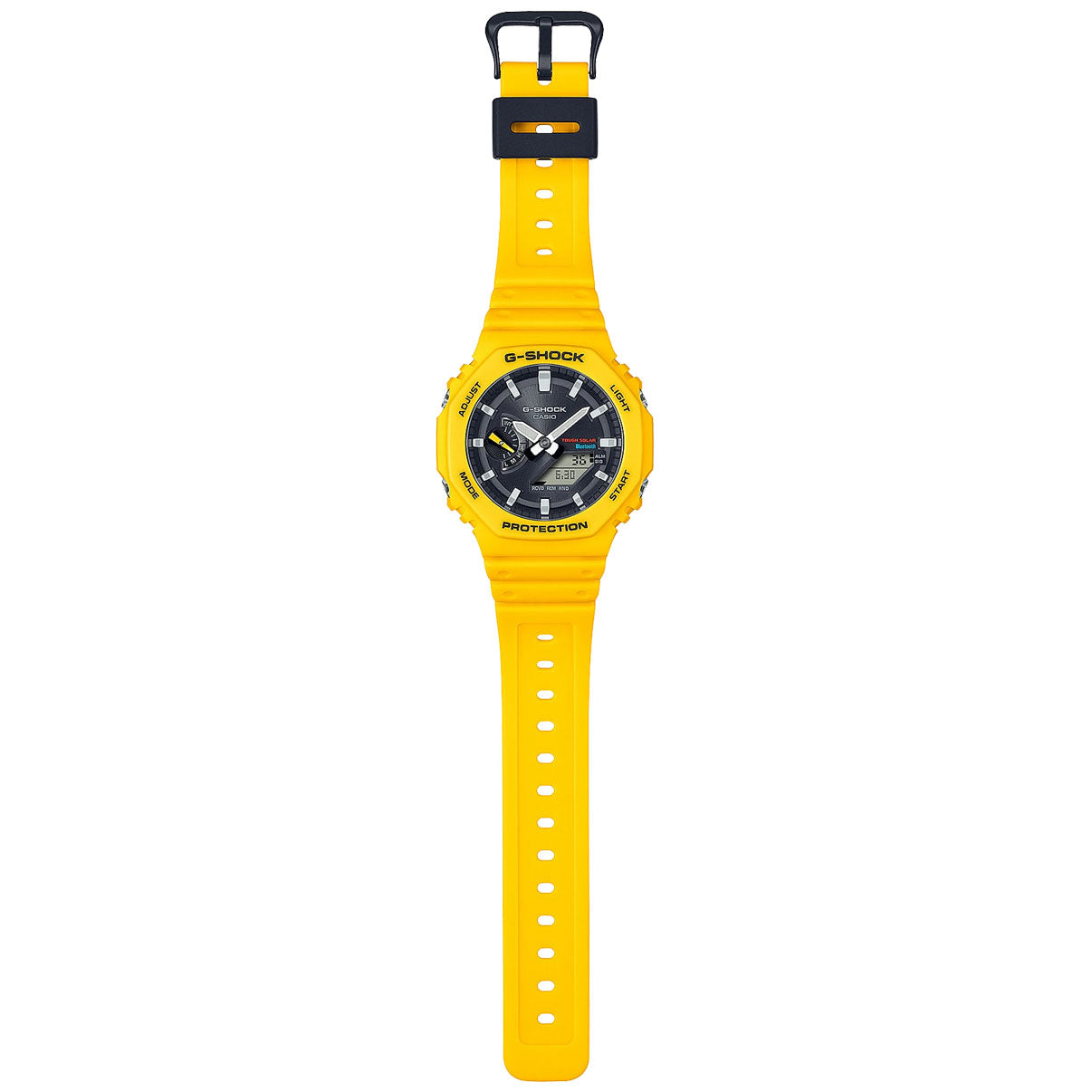 G-Shock Carbon Core Guard Tough Solar Slim Duo - Yellow - GA-B2100C-9A