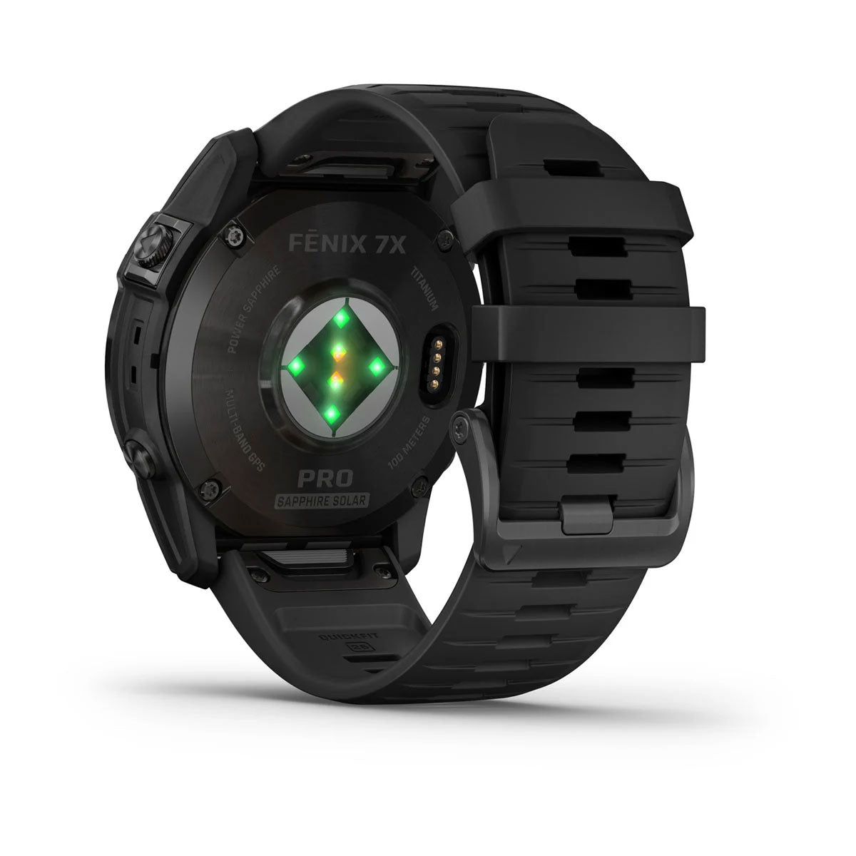 fēnix® 7X Pro – Sapphire Solar Edition - Carbon Gray DLC Titanium with Black Band - 010-02778-12