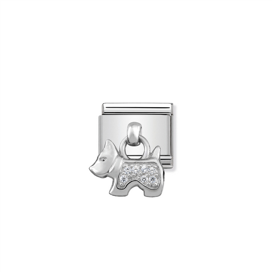 Composable Classic Link 331800/09 Silver Pendant Dog