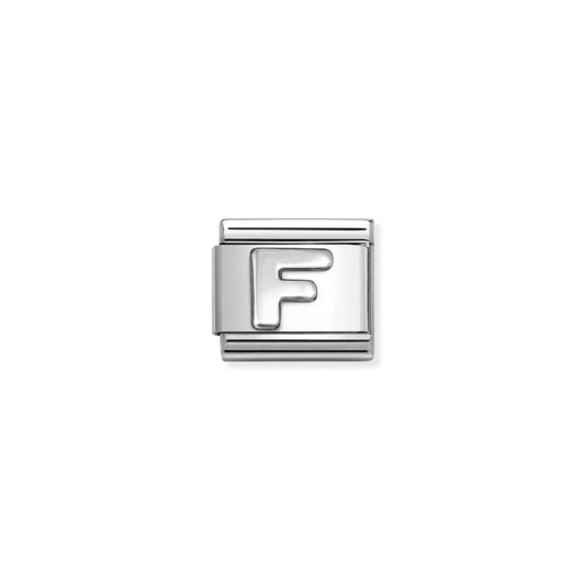 Composable Classic Link 330113/06 Letter F In 925 Silver