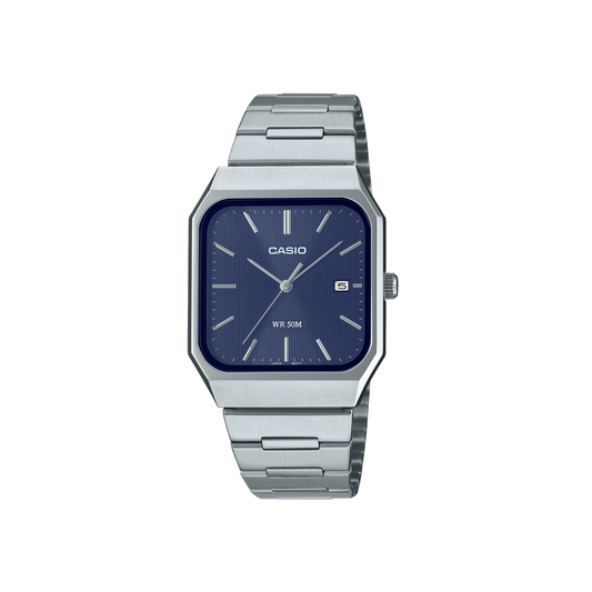 Casio Vintage Steel Watch - MTPB185D-2A1