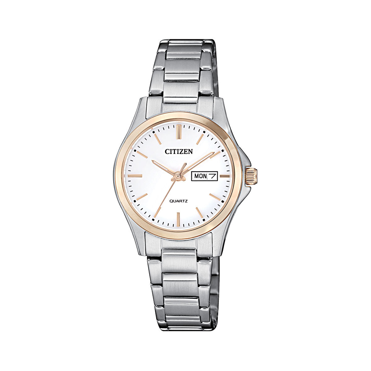 EQ0596-87A - Ladies 2 Tone Dress Watch