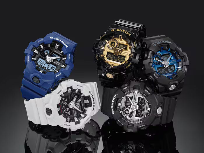 G-Shock - White Duo Series - GA700-7A