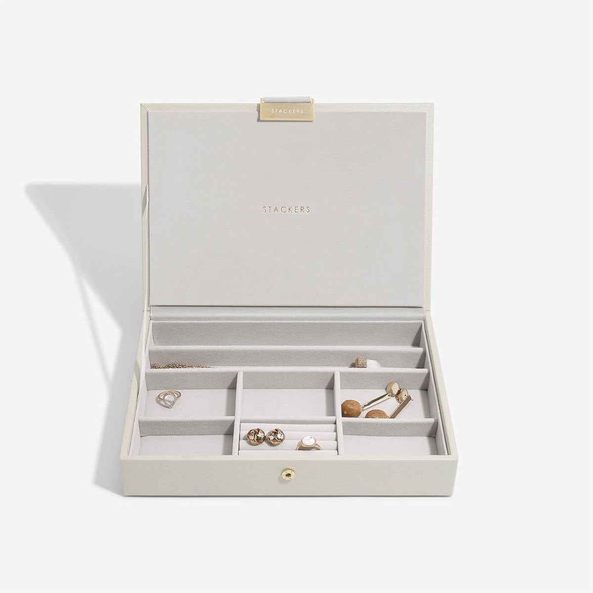 Oatmeal Classic Jewellery Box Lid