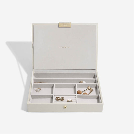 Oatmeal Classic Jewellery Box Lid