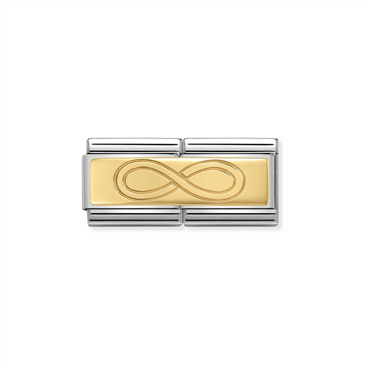 Composable Classic Double Link 030710/07 With Infinity in 18k Gold
