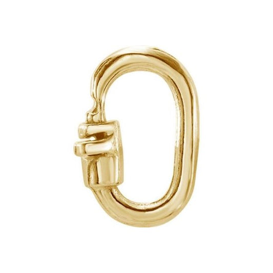 9k Yellow Gold 5.5mm Link Lock