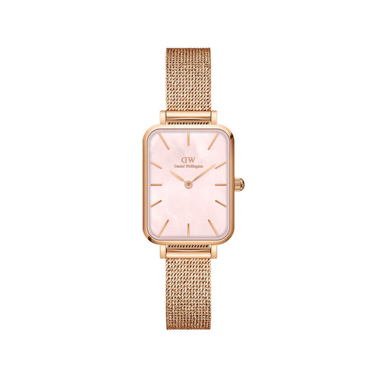 Quadro Pressed Melrose - Rose & Rose Gold Watch