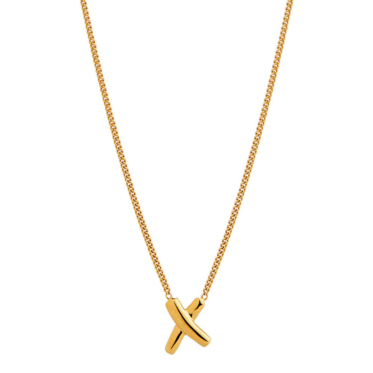 Bisous Necklace - Gold Plated