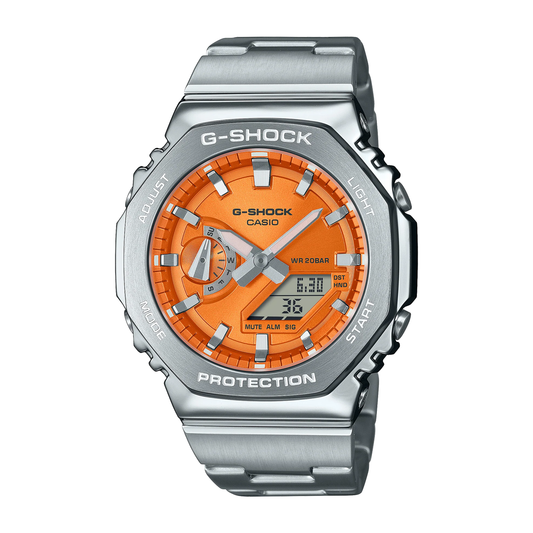 G-Shock Metal Covered 2100 Series - Orange - GM2110D-4A