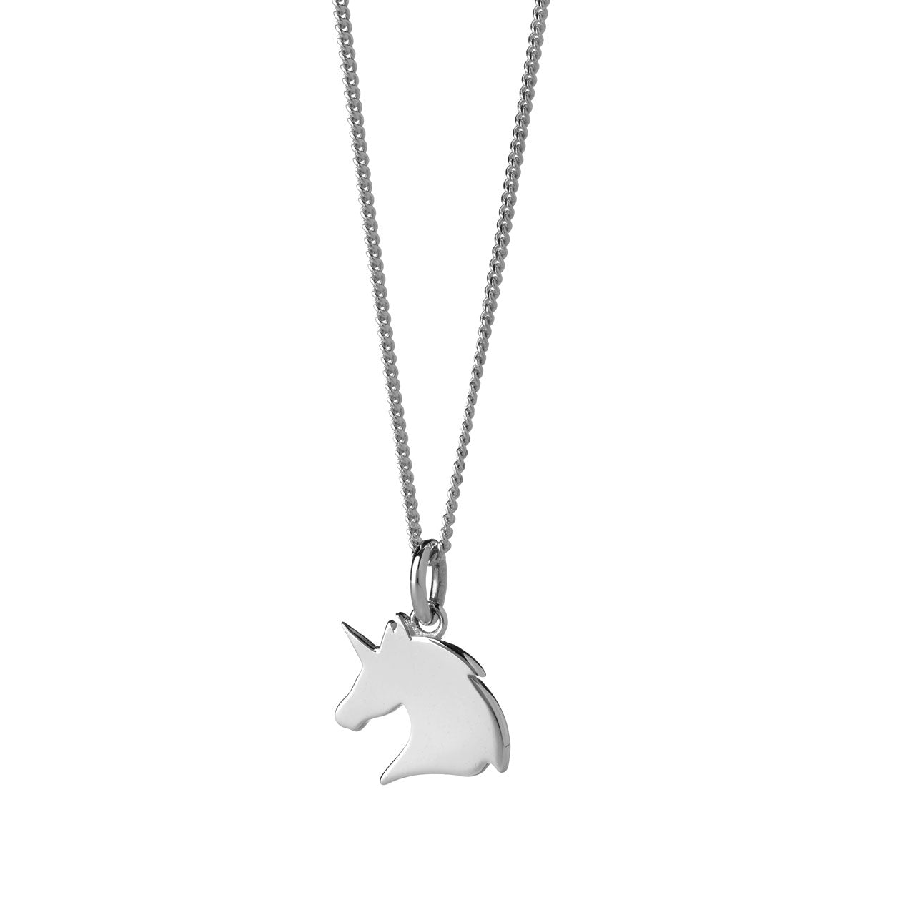 Sterling Silver Mini Unicorn Pendant