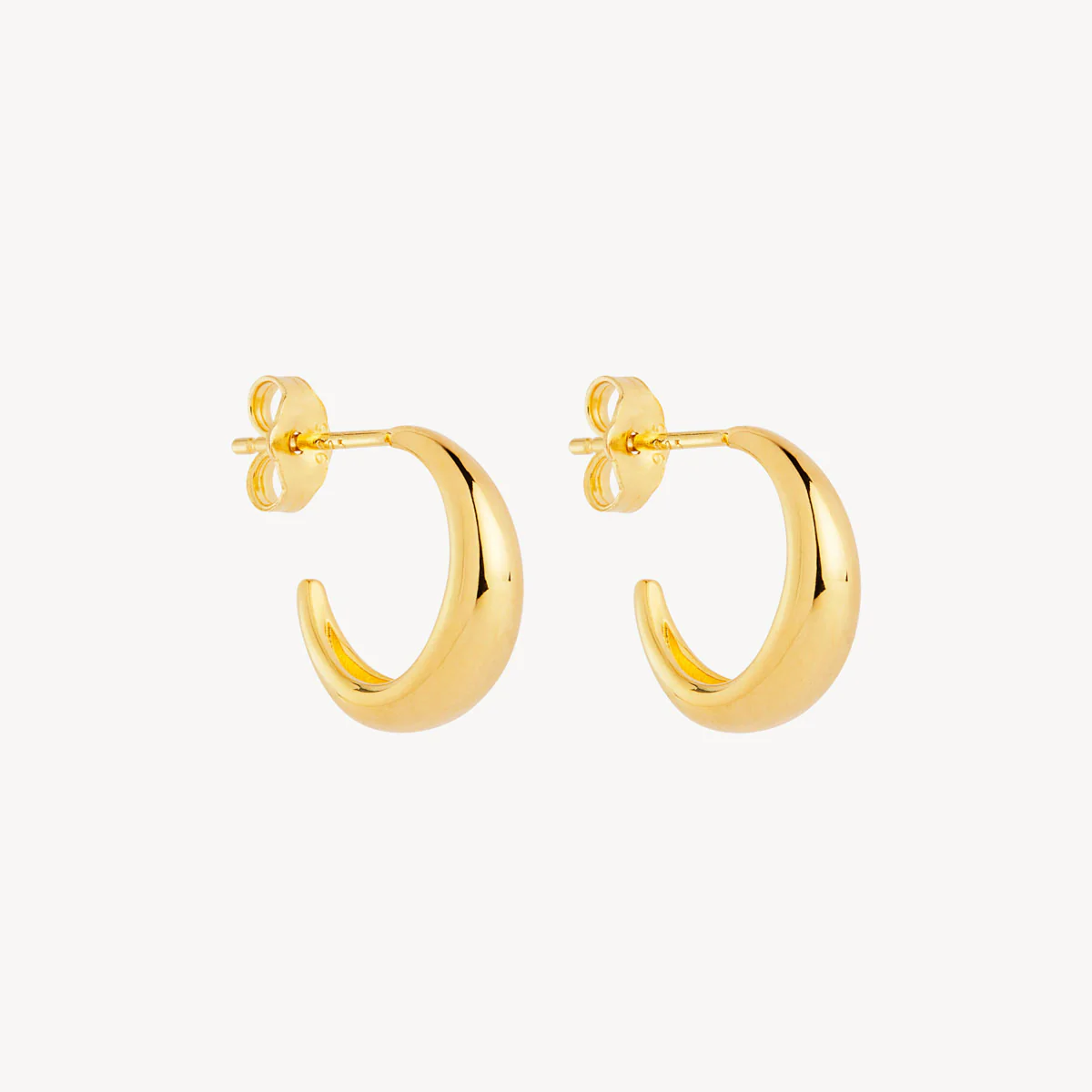 La Muse Stud Earrings - Gold Plated