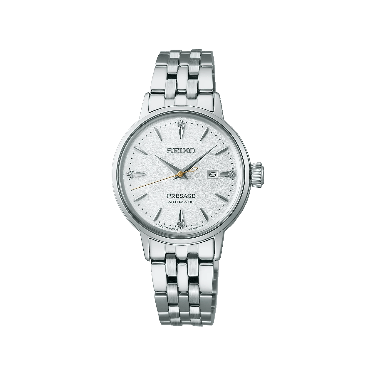 Seiko - SRE017J Seiko Presage 'Hot Buttered Rum' Diamond Set Ladies Cocktail Time Watch