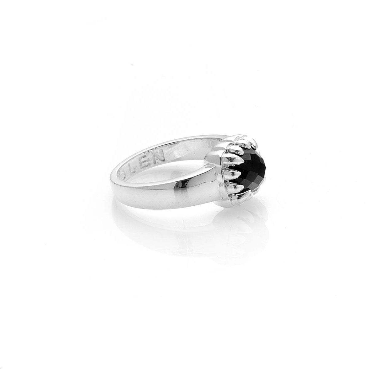 Baby Claw Ring - Onyx