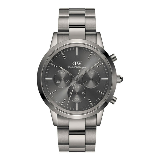 Iconic Chronograph Link Graphite GM - Graphite & Black Watch