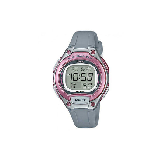 Casio Pink & Grey Illuminator Digital Watch - LW203-8A