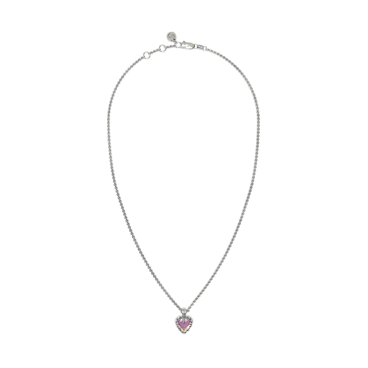Love Claw Necklace Mystic Quartz