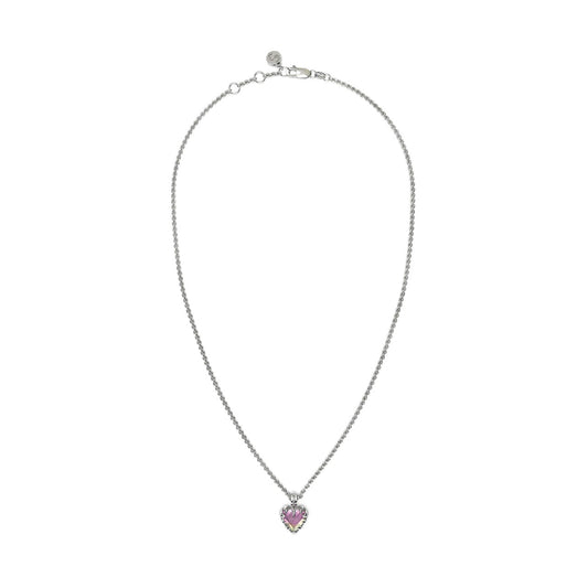 Love Claw Necklace Mystic Quartz