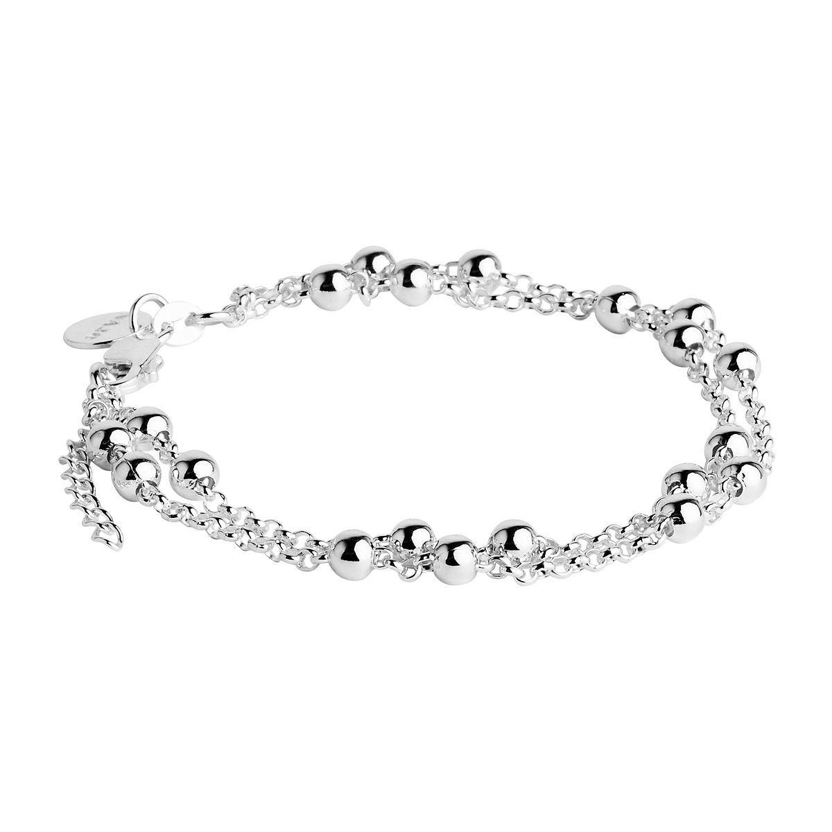 Mattina Silver Bracelet (19cm + Ext)