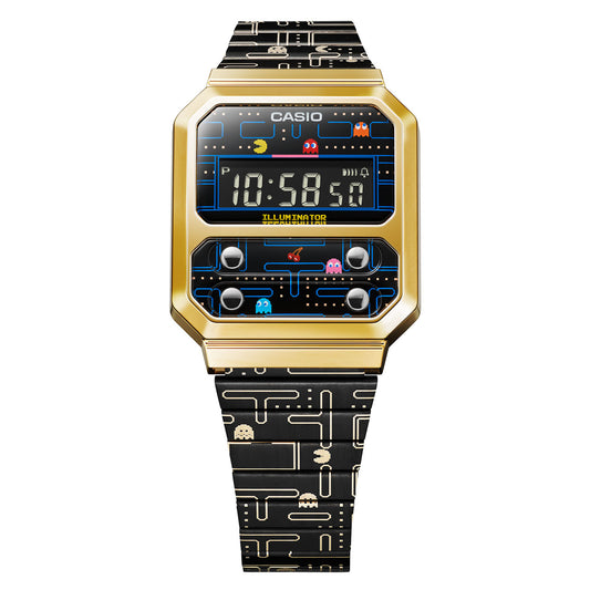 A100WEPC-1B - Limited Edition Vintage Casio x Pac-Man Watch
