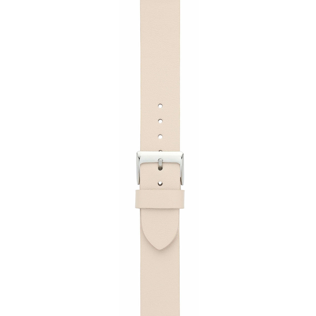 Nude 20mm Leather Watch Strap