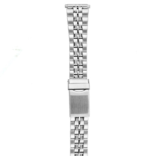 18-22mm Steel 3 Fold Clasp Watch Strap