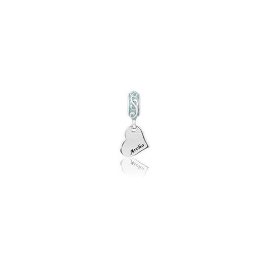 Aroha (Deep Love) Pendant Charm - Blue