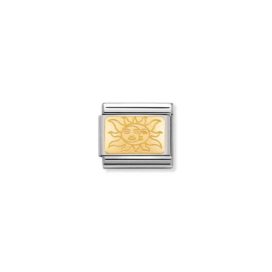 Composable Classic Link 030153/19 Sun Plate in 18k Gold