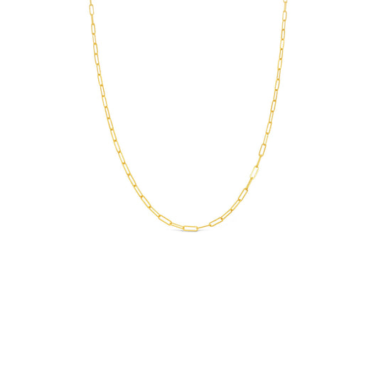 14/20 Gold Filled 45cm Paperclip Chain