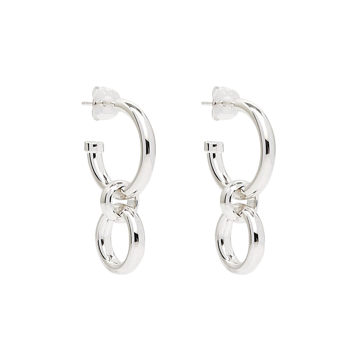 Roma Double Hoop Earrings