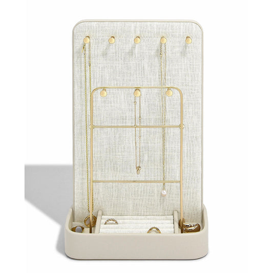 Oatmeal & Linen All-In-One Jewellery Stand