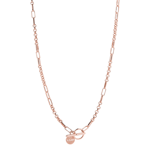 York Necklace - Rose Gold Plated