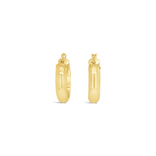 9k Yellow Gold 15mm Creole Hoop Earrings