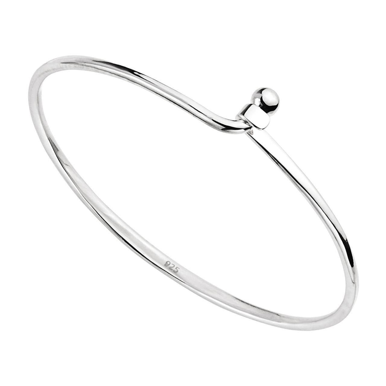 Unify Silver Bangle