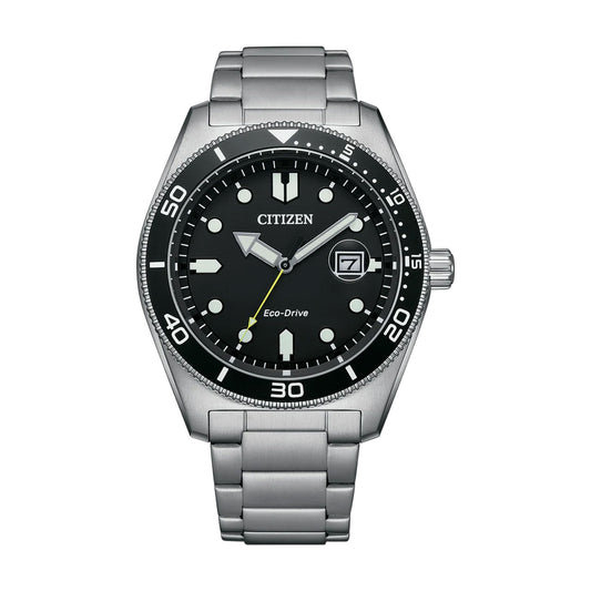 Citizen - Mens Steel Eco-Drive Sport Watch - AW1760-81E