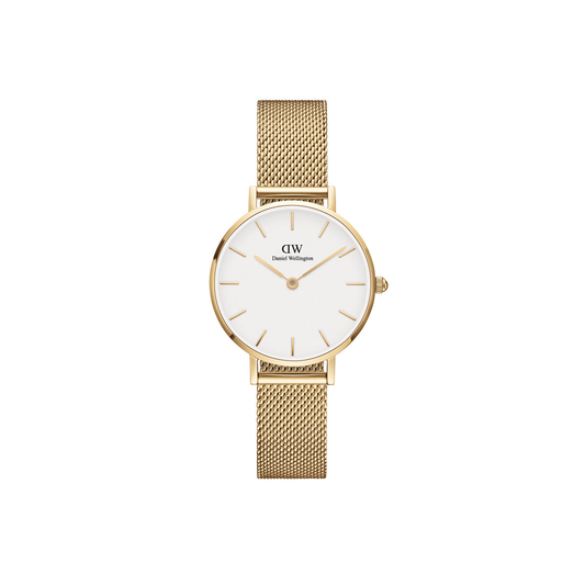 Petite 28mm Evergold - Gold & White Watch