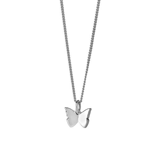 Sterling Silver Mini Butterfly Necklace