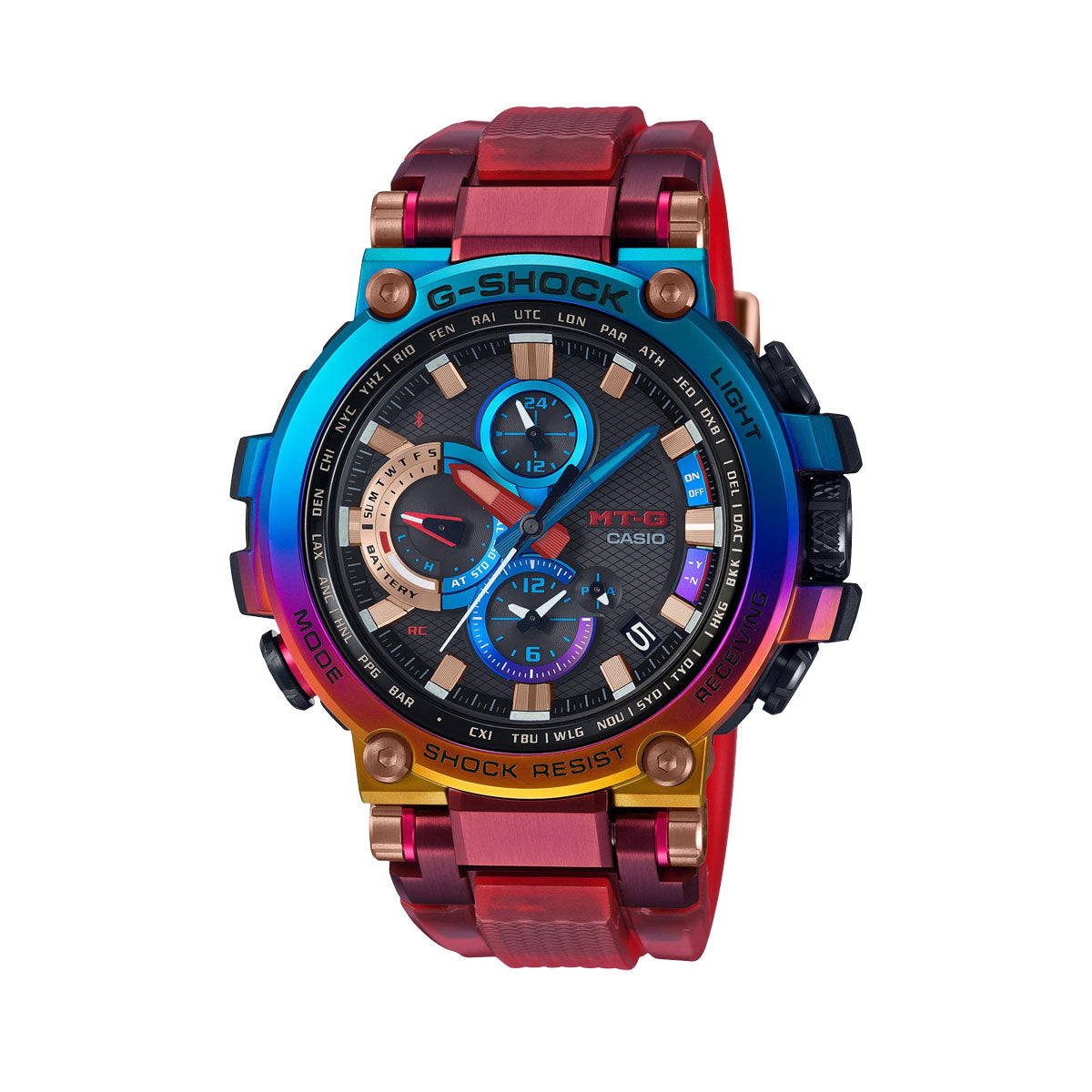 MT-G - Limited Edition Volcanic Lightening Tough Solar - MTGB1000VL-4A